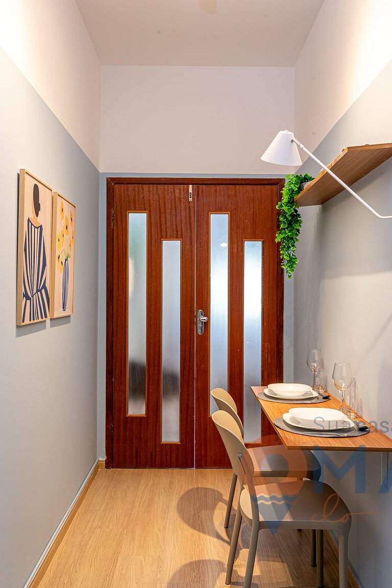 Clean&Calm: 1Qto a 200m da Praia de Copa|CR 53/505