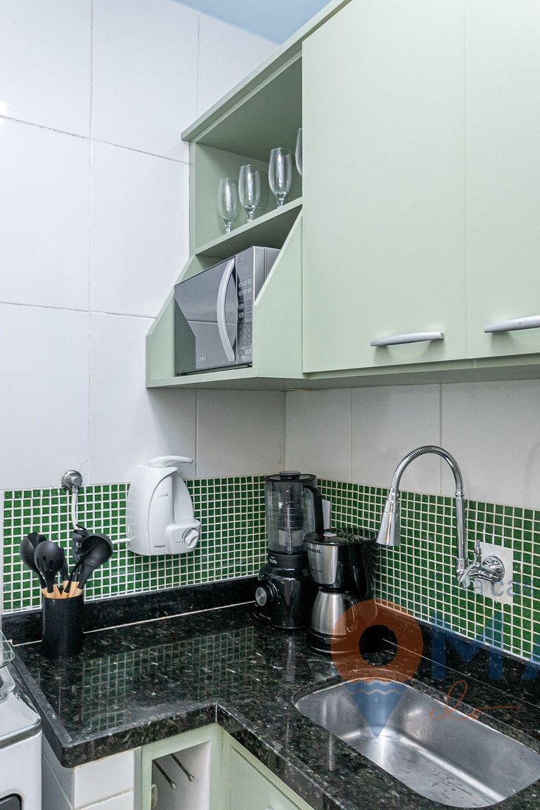 Clean&Calm: 1Qto a 200m da Praia de Copa|CR 53/505