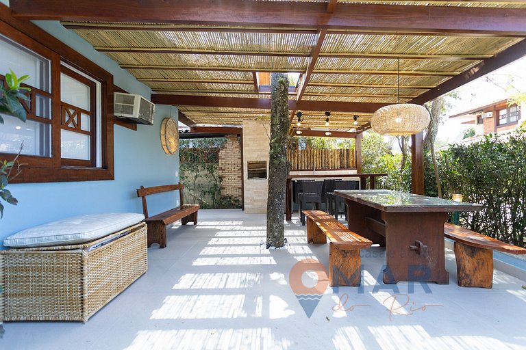 Casa en Búzios con 4 dormitorios y zona gourmet| VF 11