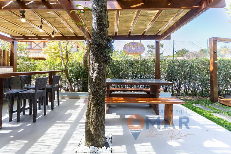 House in Búzios with 4 bedrooms and gourmet area| VF 11