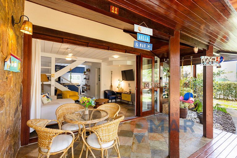 House in Búzios with 4 bedrooms and gourmet area| VF 11