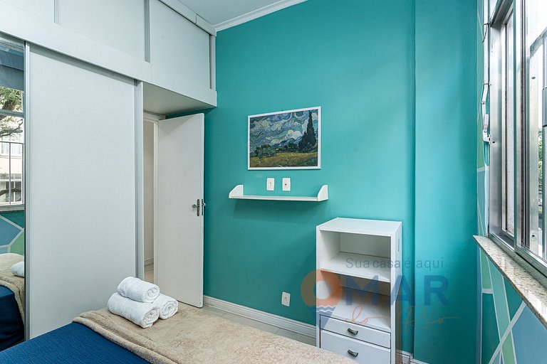 3BDRs 400m from Copacabana beach | LM 110/301