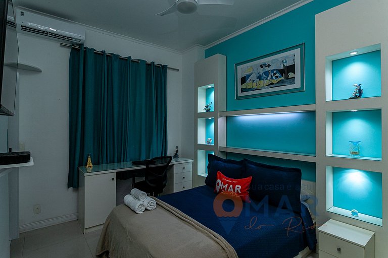 3BDRs 400m from Copacabana beach | LM 110/301