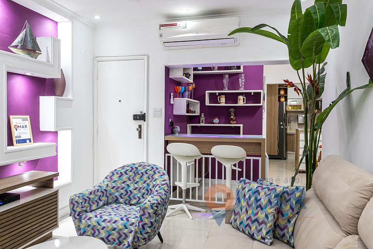 3BDRs 400m from Copacabana beach | LM 110/301