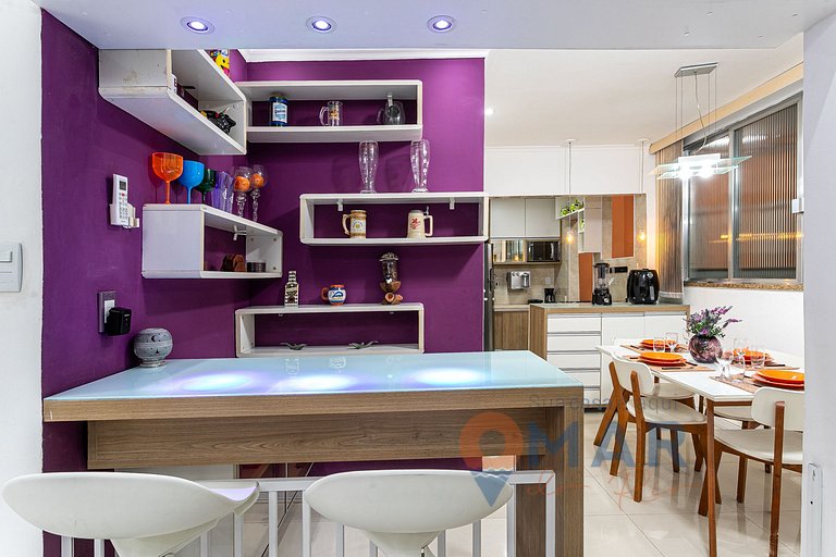 3Qtos a 400m da praia de Copacabana | LM 110/301