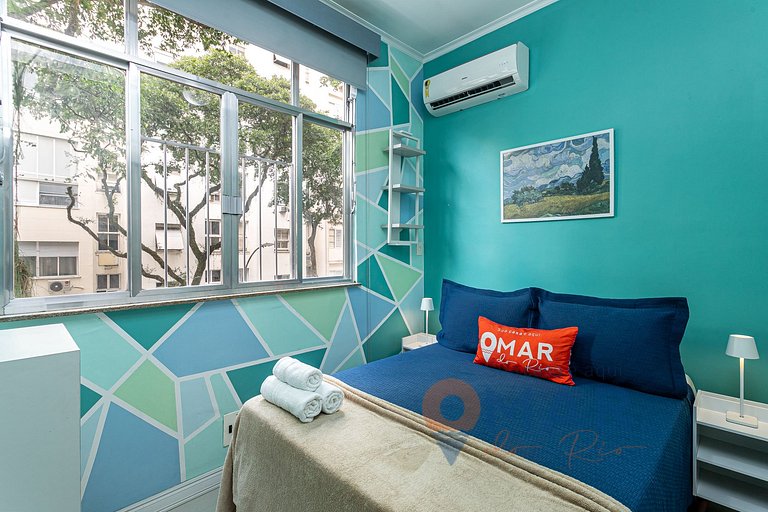 3BDRs 400m from Copacabana beach | LM 110/301