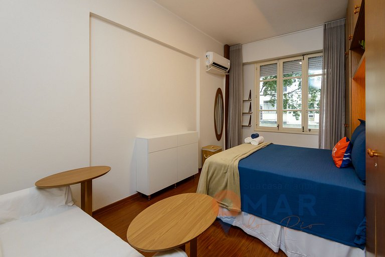 3Qtos a 200m da Praia de Copacabana | NSC 1004/201