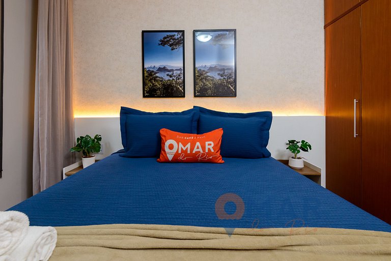 3Qtos a 200m da Praia de Copacabana | NSC 1004/201