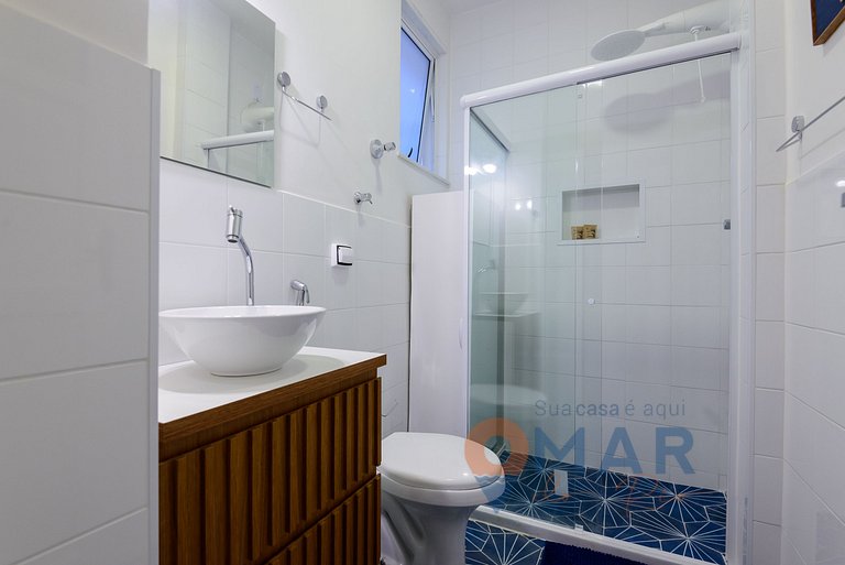 1Qto a 7 min da Praia de Copacabana | BR 678/504