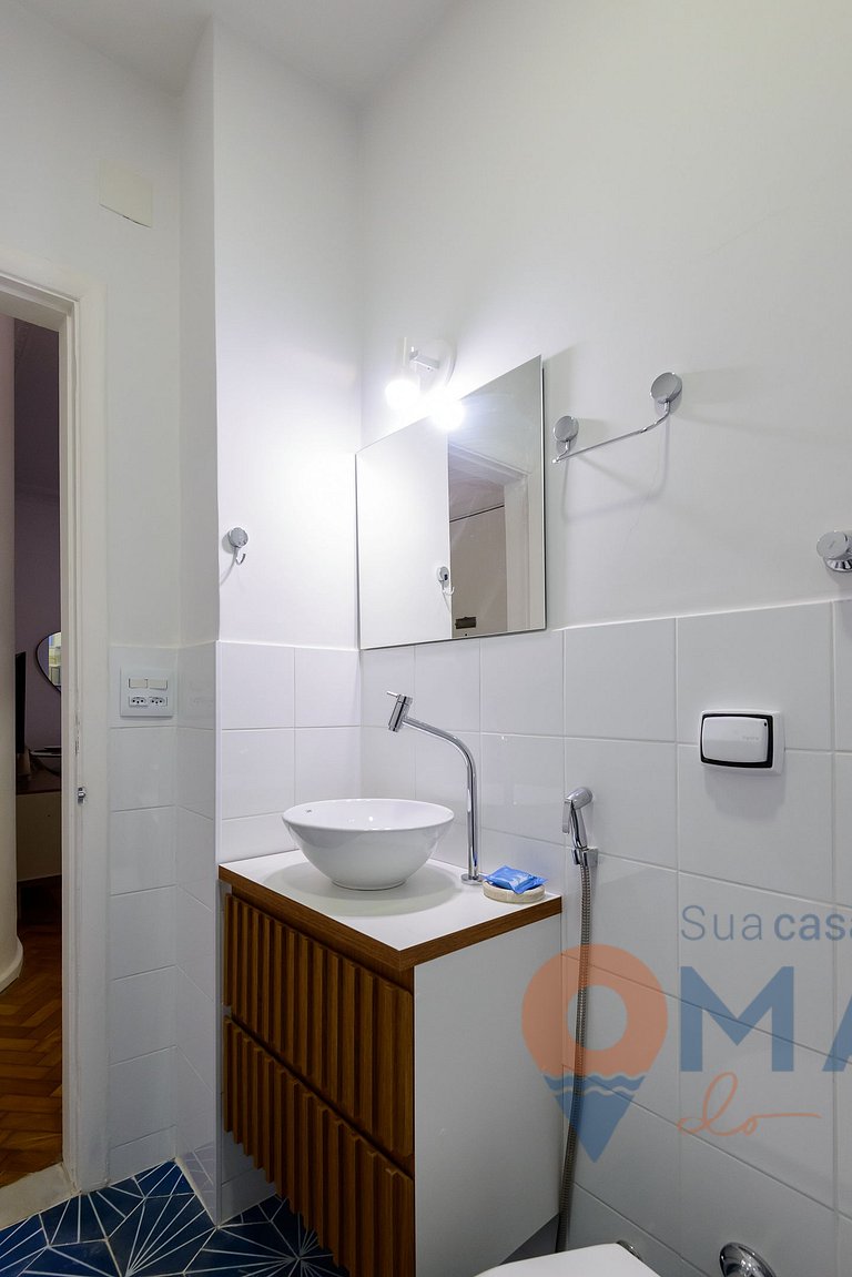 1BDR 7 min away from Copacabana Beach | BR 678/504