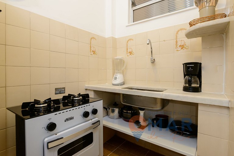 1BDR a 7min de la playa de Copacabana | BR 678/504