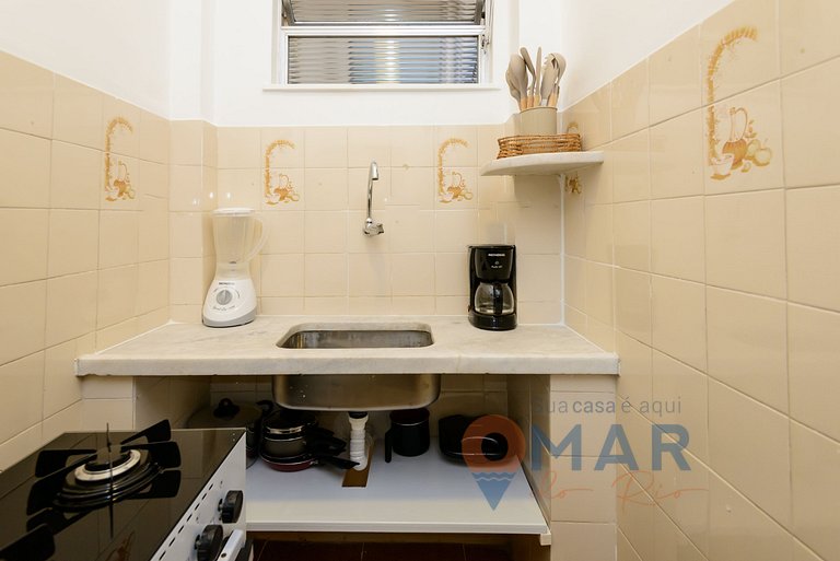 1BDR a 7min de la playa de Copacabana | BR 678/504