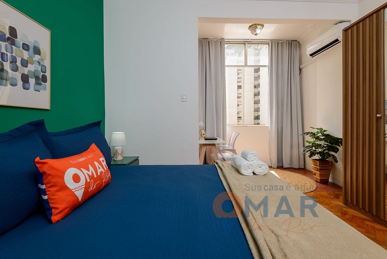1BDR a 7min de la playa de Copacabana | BR 678/504