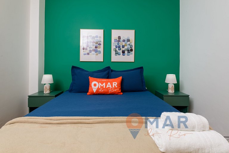 1BDR 7 min away from Copacabana Beach | BR 678/504