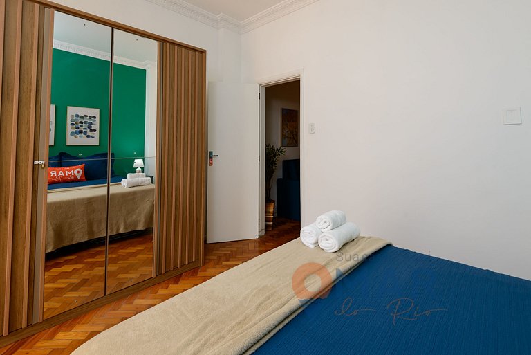 1BDR 7 min away from Copacabana Beach | BR 678/504