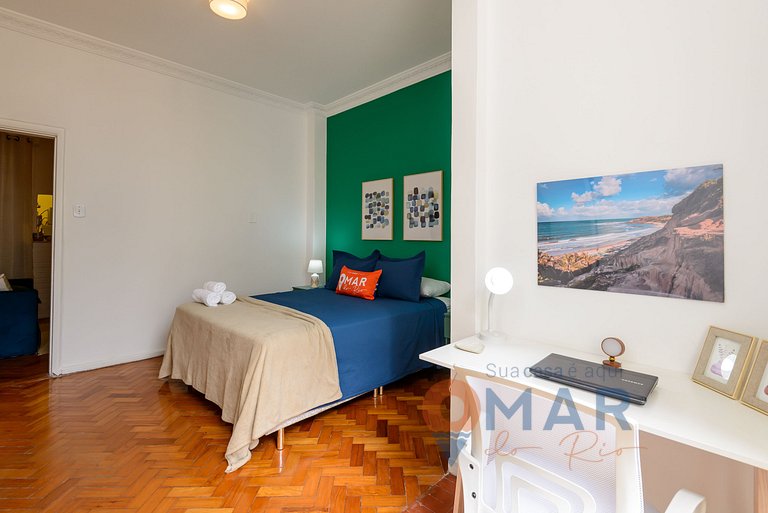 1BDR 7 min away from Copacabana Beach | BR 678/504