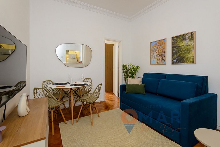 1BDR 7 min away from Copacabana Beach | BR 678/504