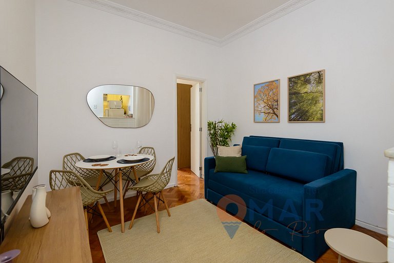 1BDR 7 min away from Copacabana Beach | BR 678/504
