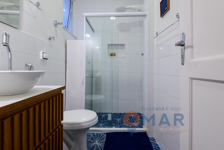 1BDR a 7min de la playa de Copacabana | BR 678/504