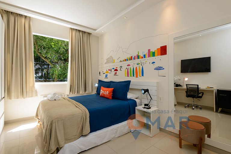 Estudio en Copacabana a 450 metros de la playa | BC 530/202