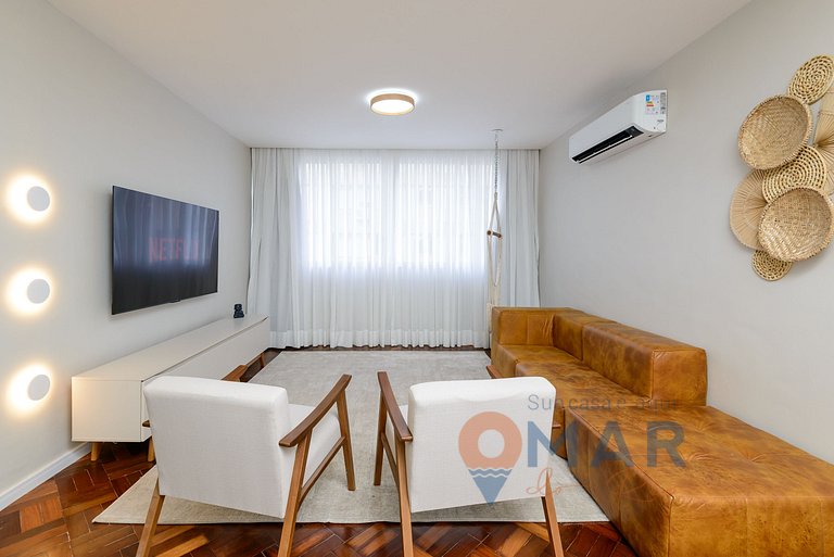 Amplo 3 Qtos c/ Garagem em Copacabana | SC 431/704