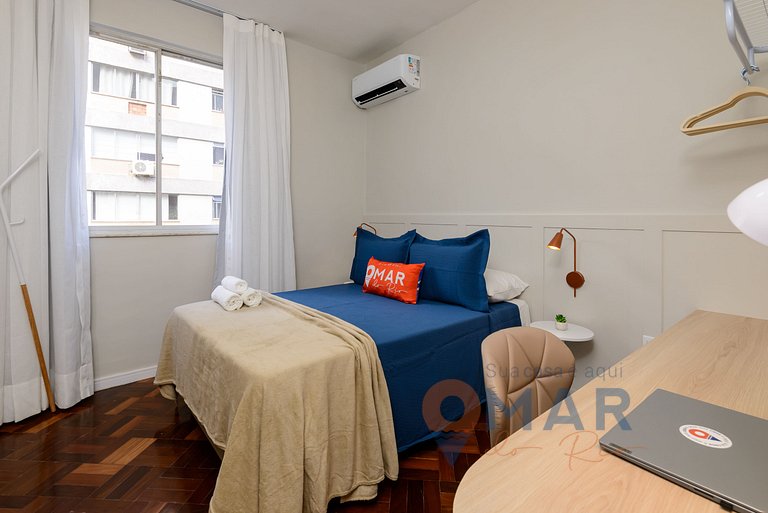 Amplo 3 Qtos c/ Garagem em Copacabana | SC 431/704