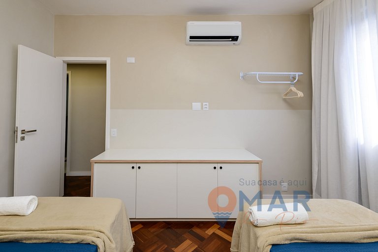 Espaçoso 3 Qtos + Garagem em Copacabana|SC 431/704