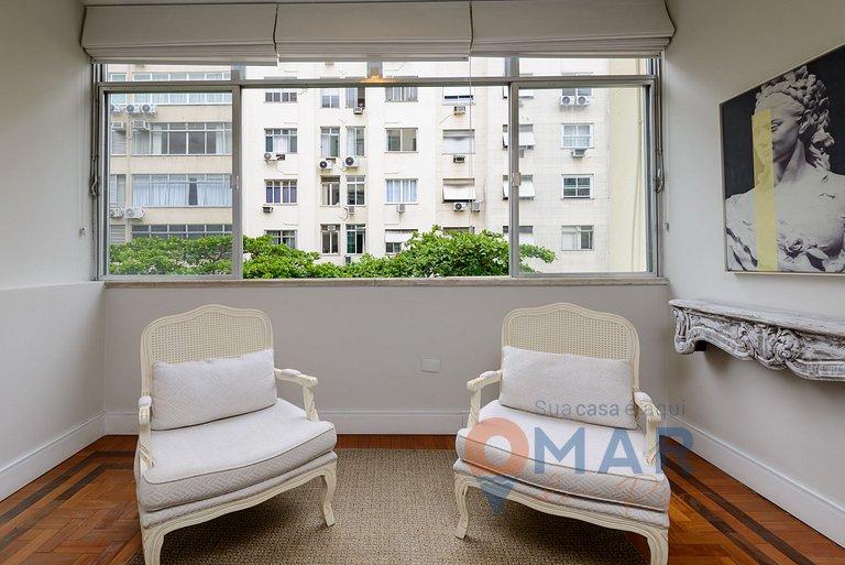 3 Quartos a 2 min da Praia de Copacabana |JN 43/42