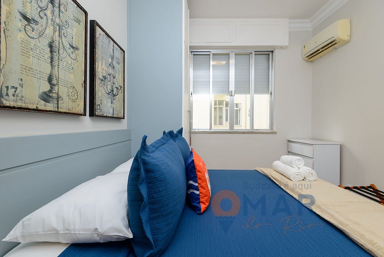 3 BDRs, 2 minutes from Copacabana Beach | JN 43/42