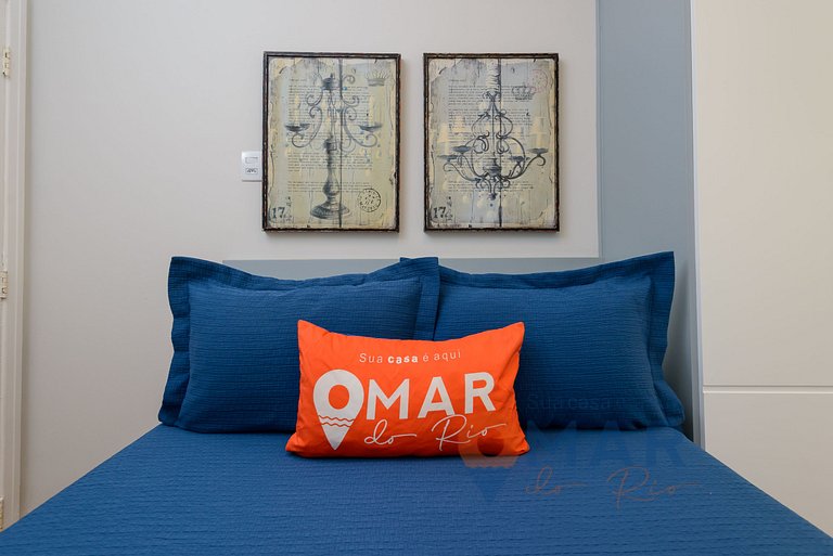 3 Quartos a 2 min da Praia de Copacabana |JN 43/42