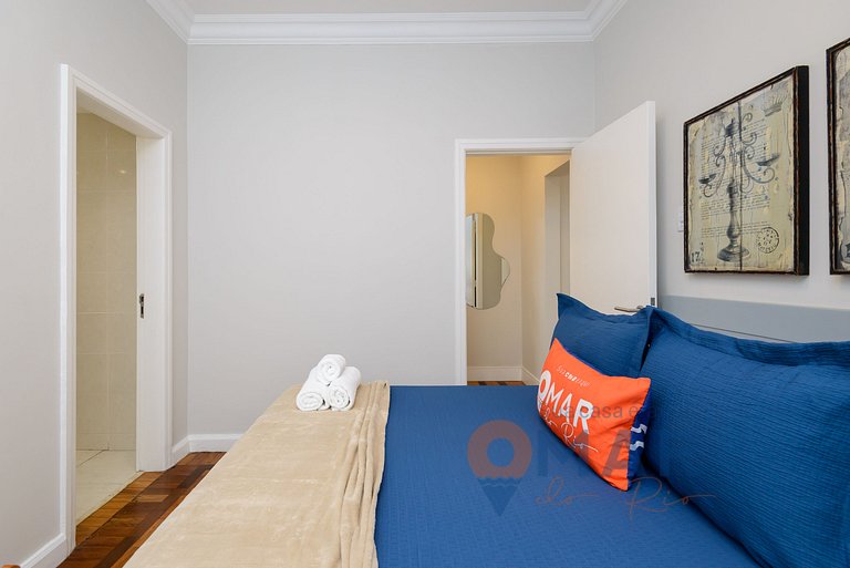 3 BDRs, 2 minutes from Copacabana Beach | JN 43/42