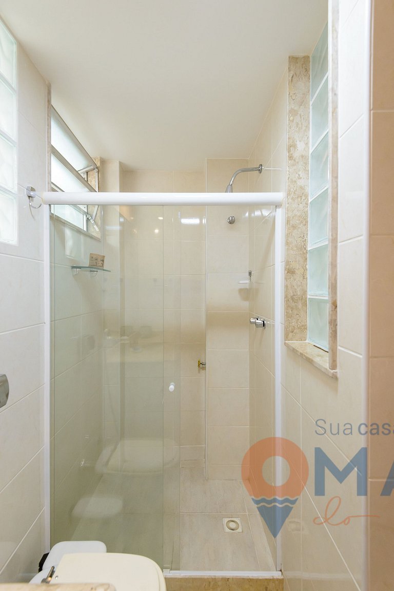 3 Quartos a 2 min da Praia de Copacabana |JN 43/42