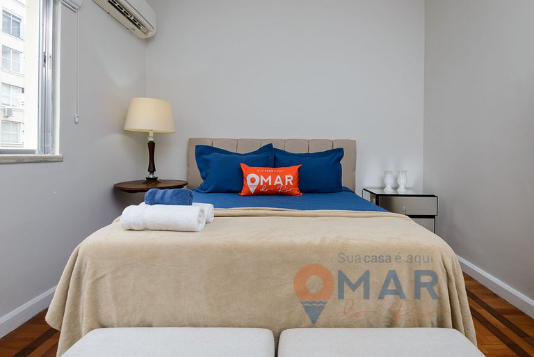 3 BDRs, 2 minutes from Copacabana Beach | JN 43/42