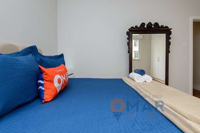 3 Quartos a 2 min da Praia de Copacabana |JN 43/42