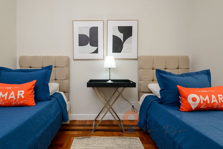 3 BDRs a 2 min de la playa de Copacabana |JN 43/42