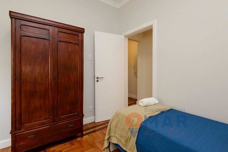 3 Quartos a 2 min da Praia de Copacabana |JN 43/42