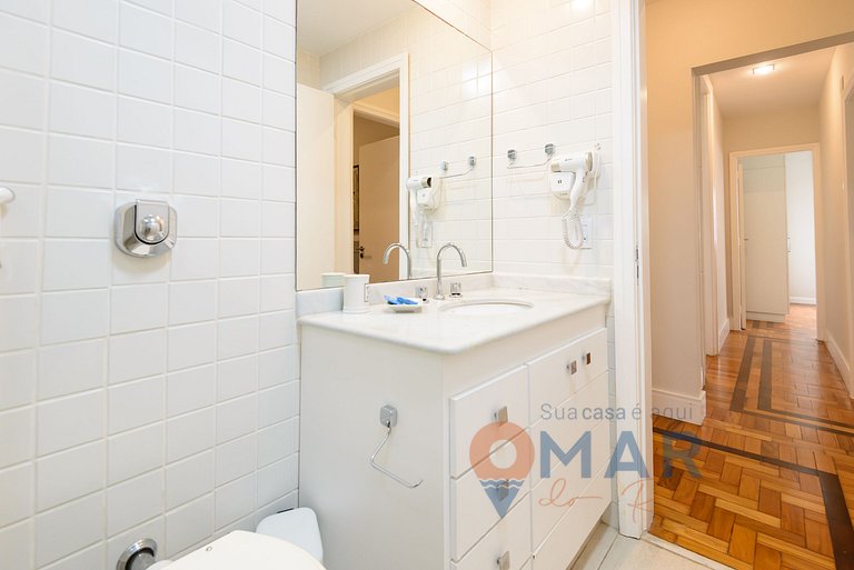 3 Quartos a 2 min da Praia de Copacabana |JN 43/42