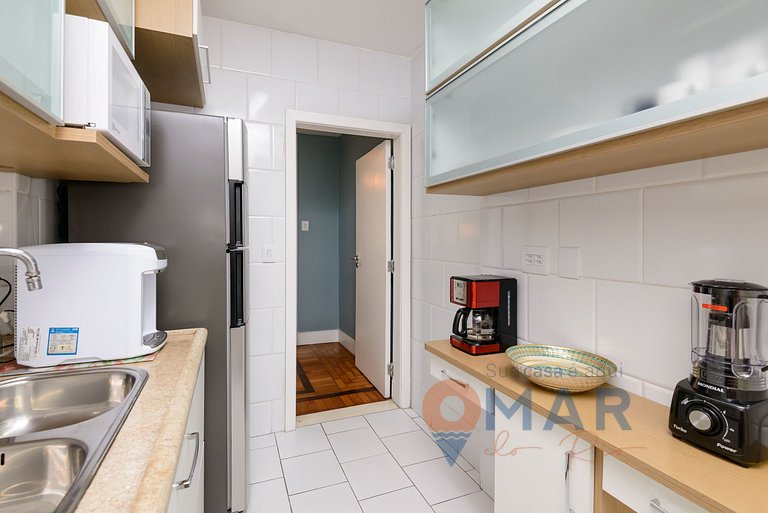 3 BDRs, 2 minutes from Copacabana Beach | JN 43/42