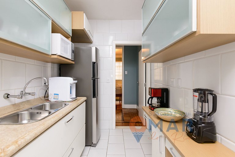 3 BDRs, 2 minutes from Copacabana Beach | JN 43/42