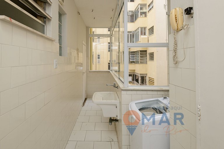 3 Quartos a 2 min da Praia de Copacabana |JN 43/42