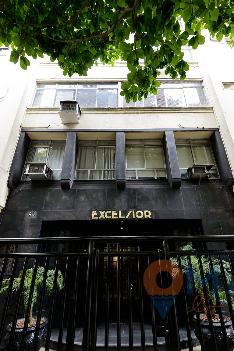 3 Quartos a 2 min da Praia de Copacabana |JN 43/42