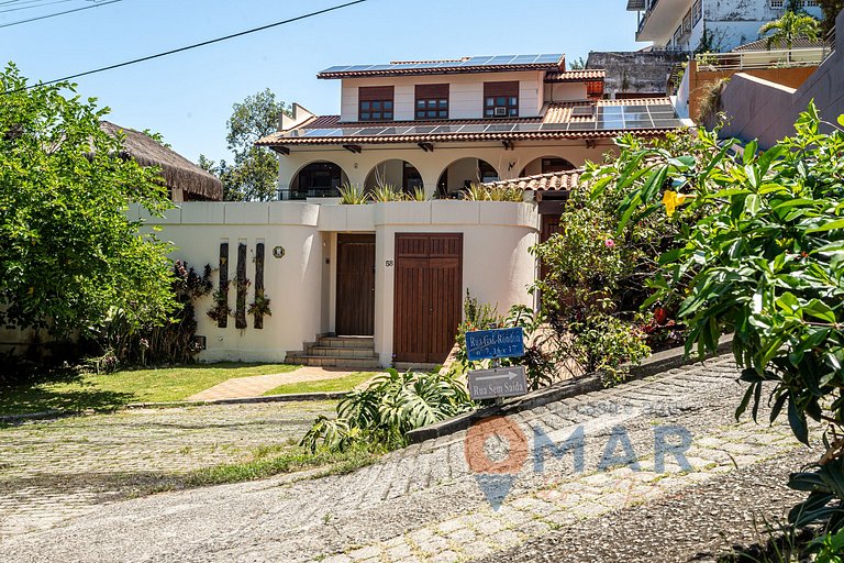 Niterói: Mansión com piscina y vistas al mar|LD 58