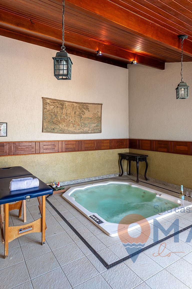 Niterói: Mansión com piscina y vistas al mar|LD 58