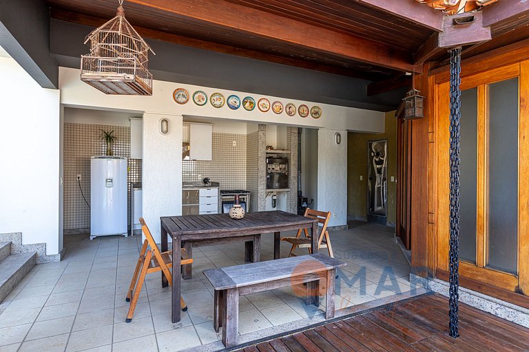 Niterói: Mansión com piscina y vistas al mar|LD 58