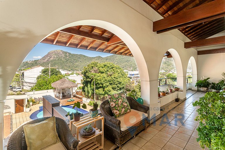 Mansão em Niterói com Piscina e Vista Mar | LD 58