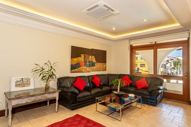 Niterói: Mansión com piscina y vistas al mar|LD 58