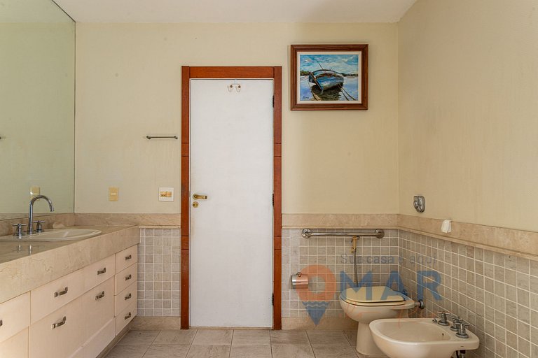 Niterói: Mansión com piscina y vistas al mar|LD 58