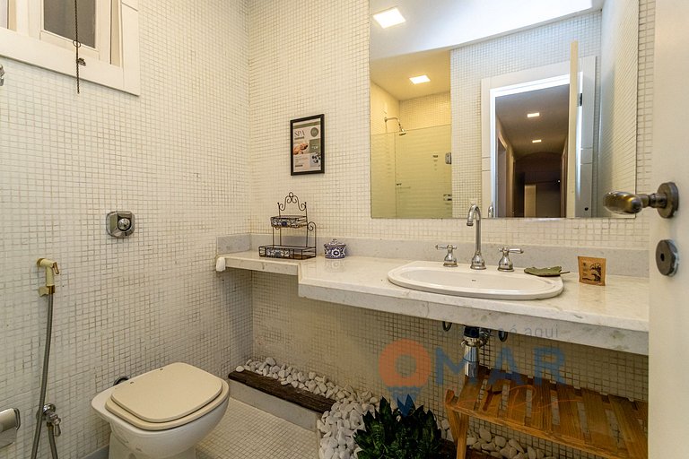 Niterói: Mansión com piscina y vistas al mar|LD 58