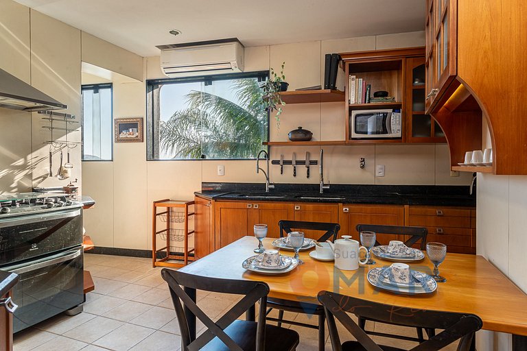 Niterói: Mansión com piscina y vistas al mar|LD 58