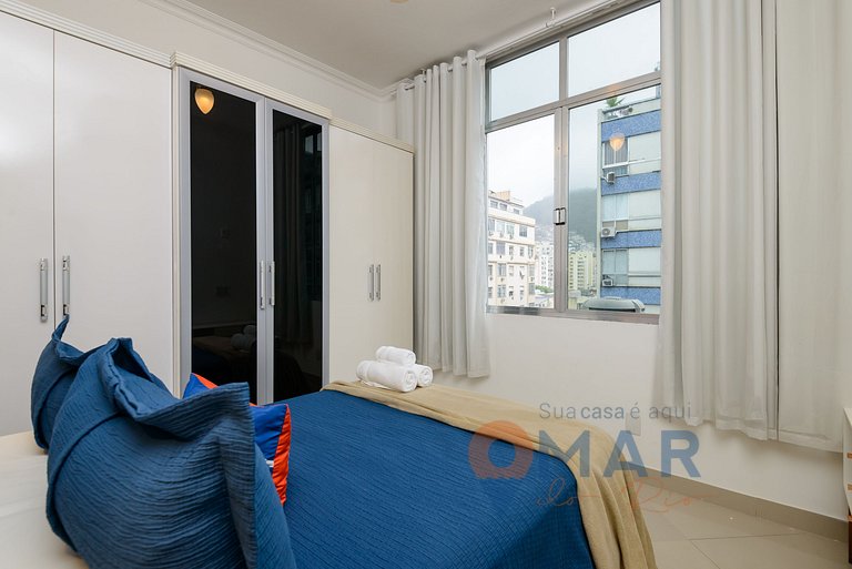 1 Quarto em Copacabana a 9 min da praia|TN 245/803